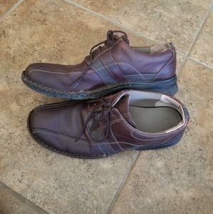 Clark's Leather Shoes Brown